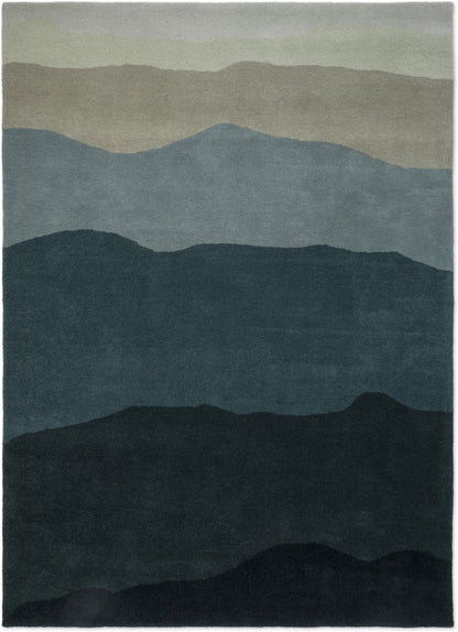 Vloerkleed Harlequin Sedimentary Midnight 141005 – bovenaanzicht