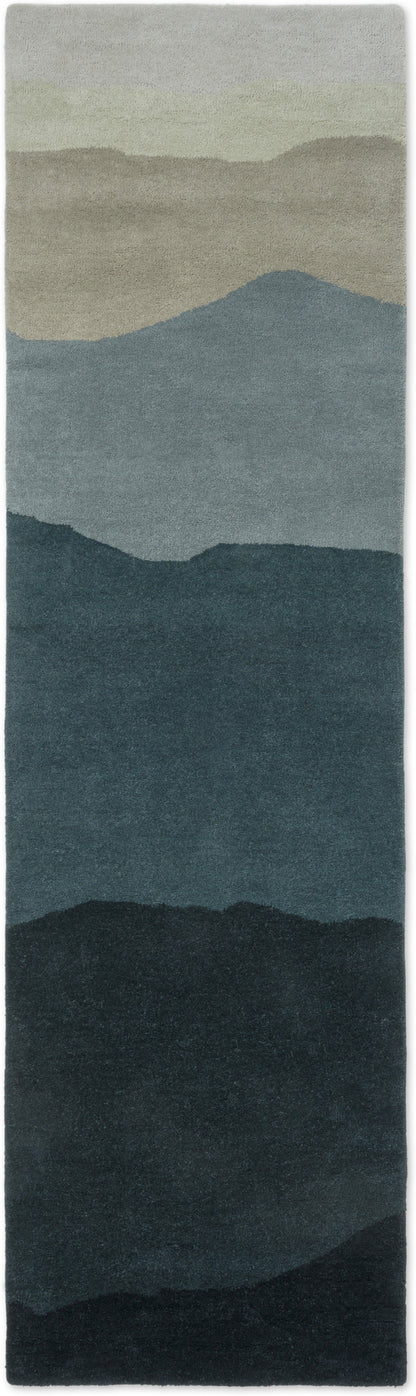 Vloerkleed Harlequin Sedimentary Midnight 141005 – bovenaanzicht