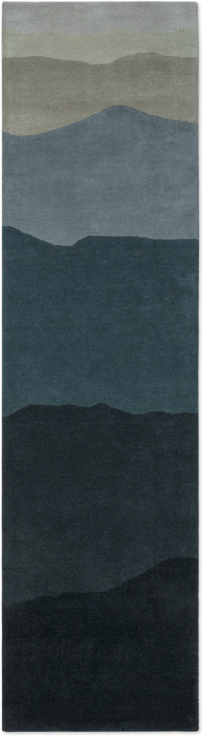 Vloerkleed Harlequin Sedimentary Midnight 141005 – bovenaanzicht