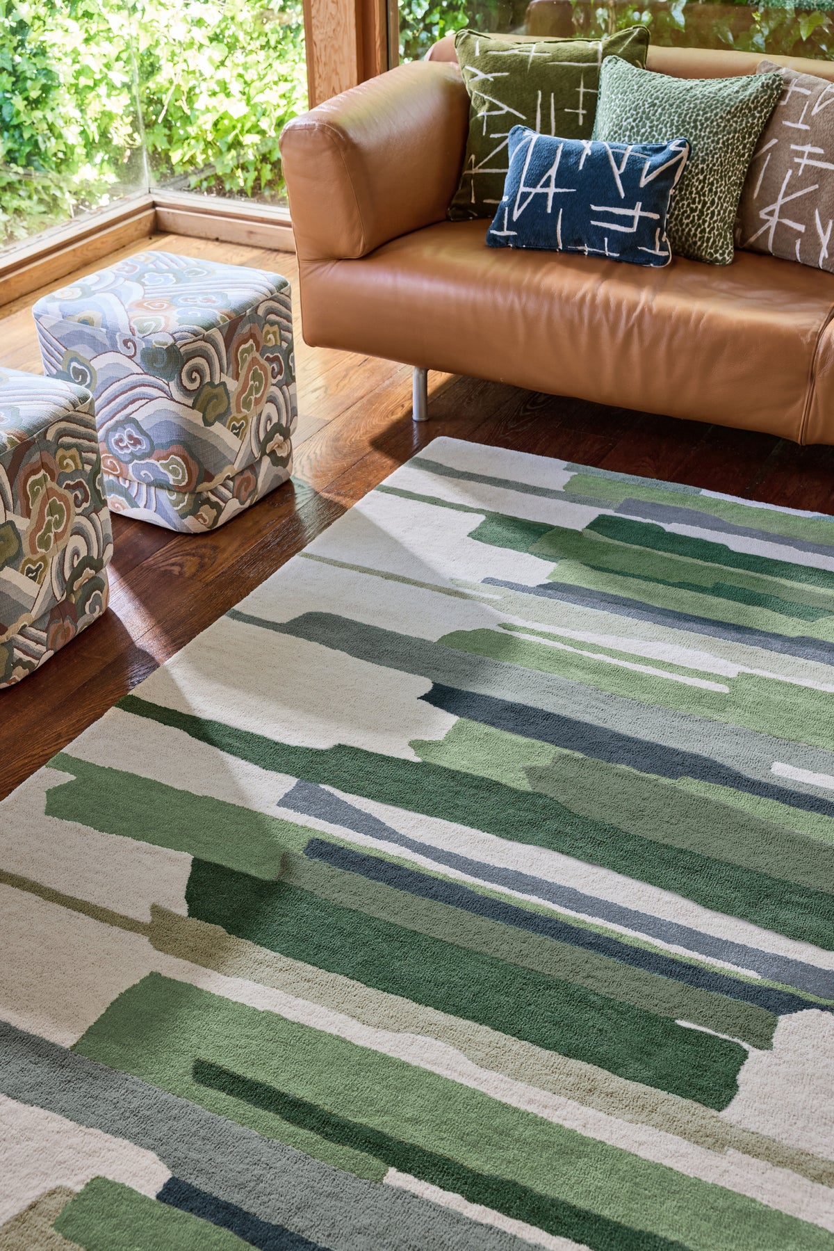 Vloerkleed Harlequin Zeal Forest 043007 – sfeerfoto