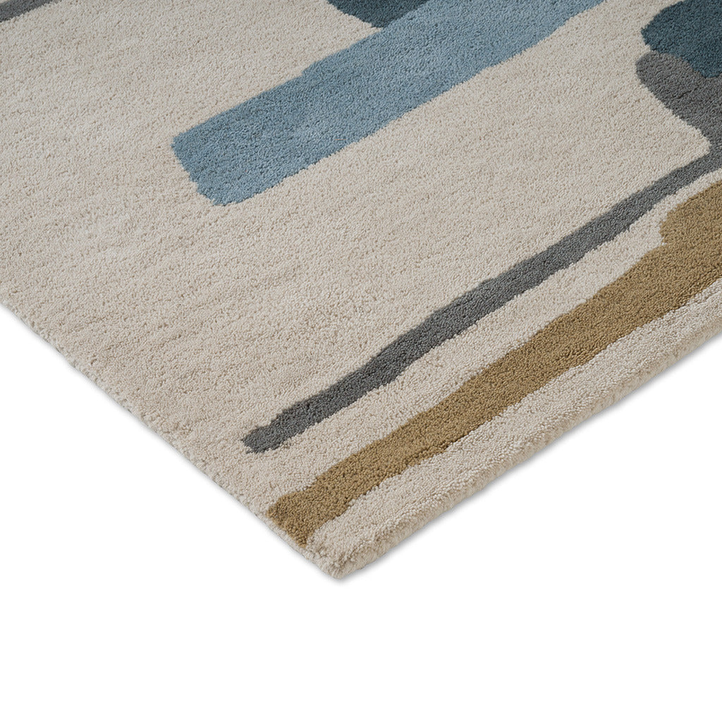Vloerkleed Harlequin Zeal Indigo 043008 – detailfoto