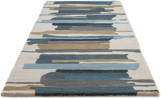 Vloerkleed Harlequin Zeal Indigo 043008 – detailfoto