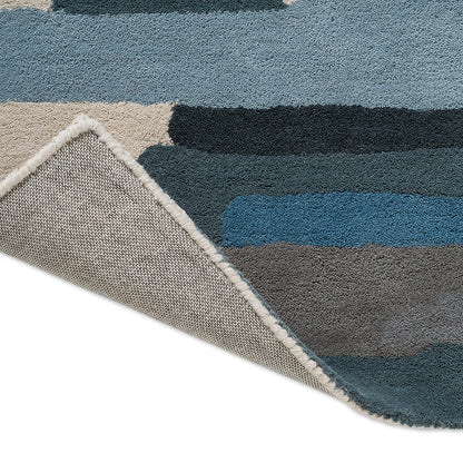 Vloerkleed Harlequin Zeal Indigo 043008 – detailfoto