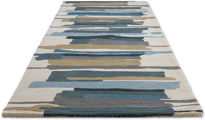 Vloerkleed Harlequin Zeal Indigo 043008 – detailfoto