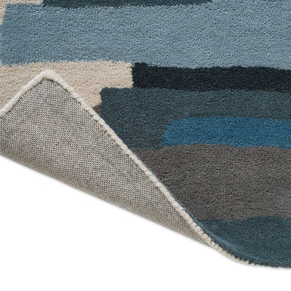 Vloerkleed Harlequin Zeal Indigo 043008 – detailfoto