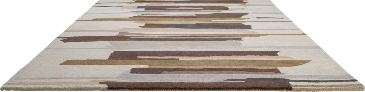 Vloerkleed Harlequin Zeal Taupe 043001 – detailfoto