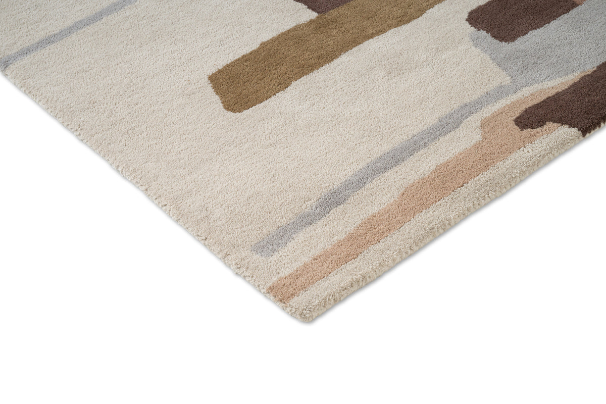 Vloerkleed Harlequin Zeal Taupe 043001 – detailfoto