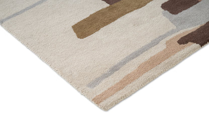 Vloerkleed Harlequin Zeal Taupe 043001 – detailfoto