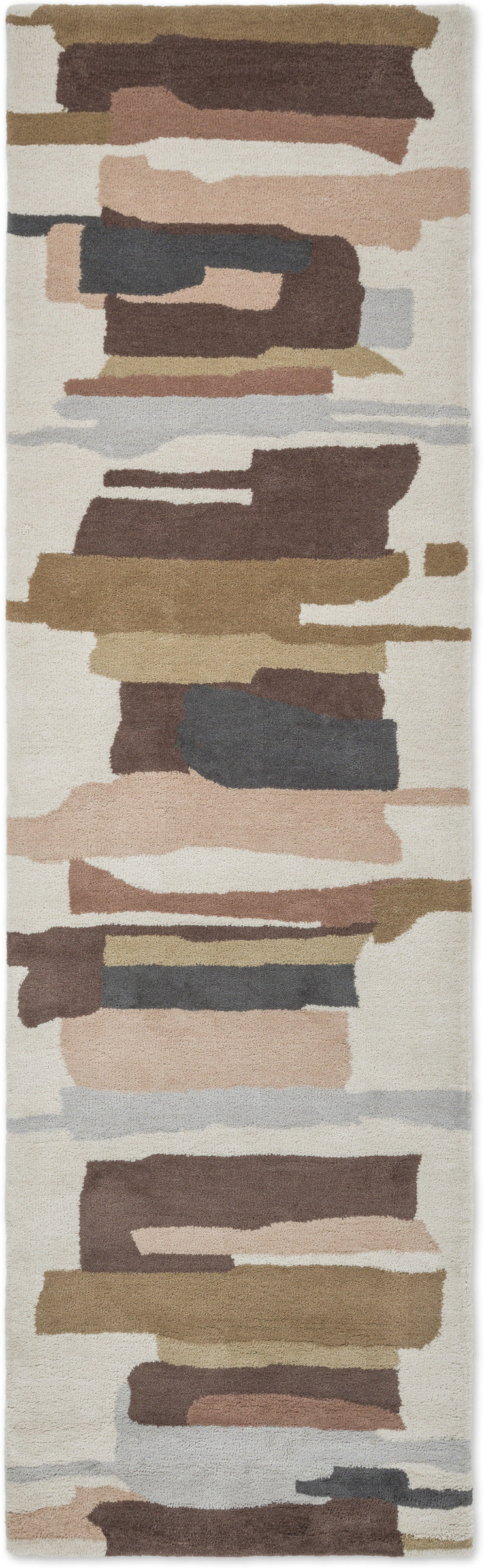 Vloerkleed Harlequin Zeal Taupe 043001 – bovenaanzicht