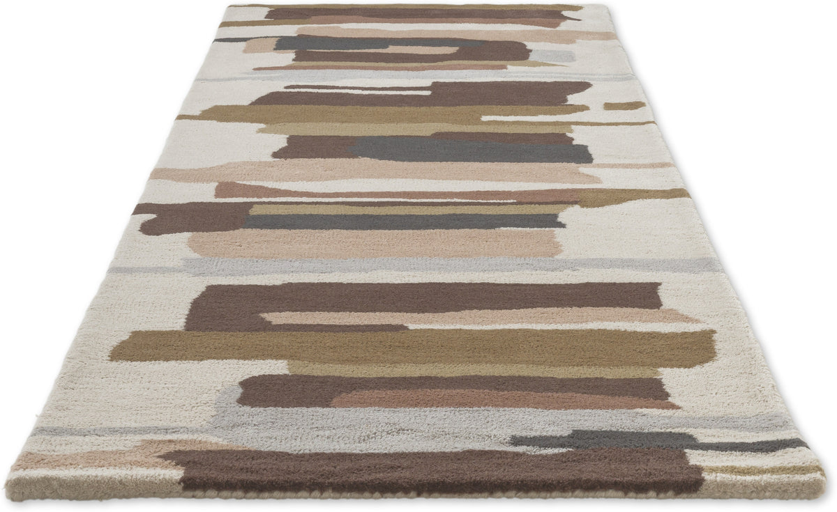 Vloerkleed Harlequin Zeal Taupe 043001 – detailfoto