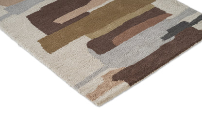 Vloerkleed Harlequin Zeal Taupe 043001 – detailfoto