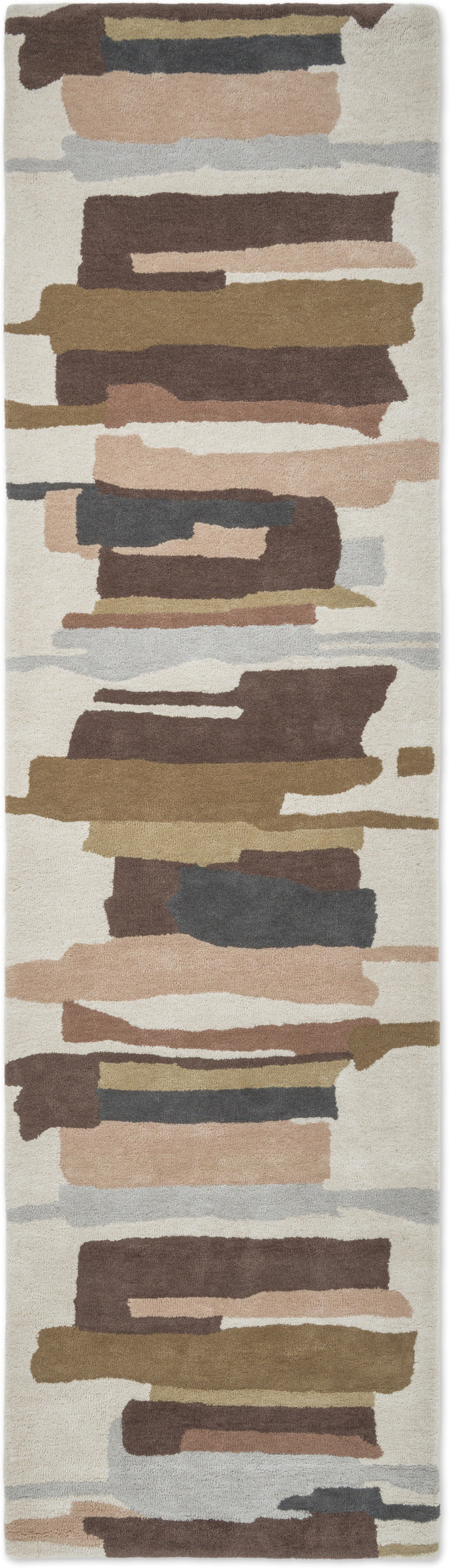 Vloerkleed Harlequin Zeal Taupe 043001 – bovenaanzicht