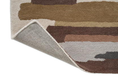 Vloerkleed Harlequin Zeal Taupe 043001 – detailfoto