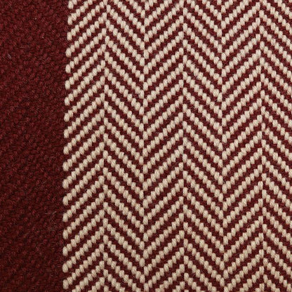 Traploper Hartley Tissier Herringbone Burnt Sienna & Putty