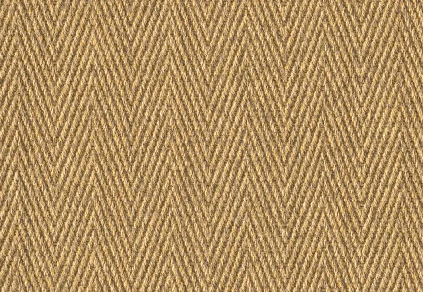 Vloerkleed Momo Rugs Sisal Herringbone Goud