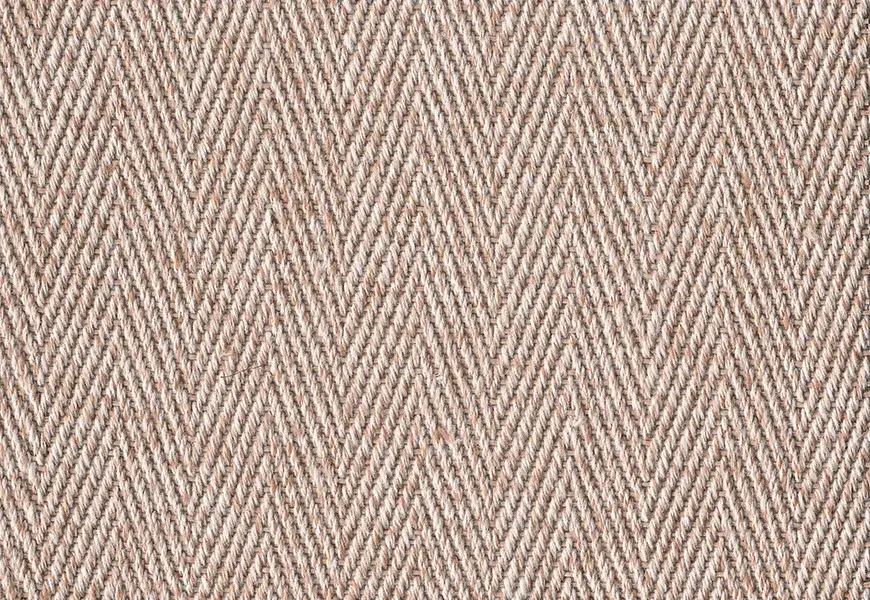 Vloerkleed MOMO Rugs Sisal Herringbone Greige