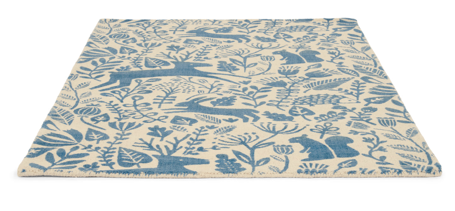 Vloerkleed Scion Kelda Cobalt 23508
