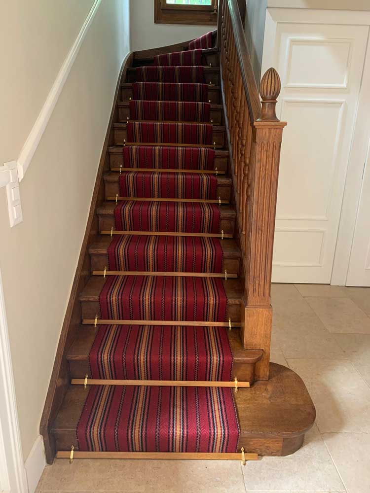 Traploper Hartley & Tissier Stripes Kelly 02 Red