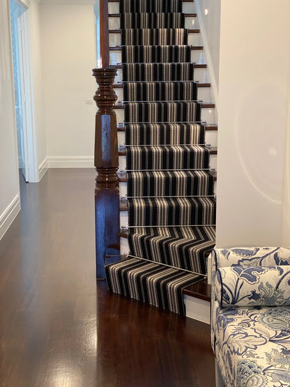 Traploper Hartley & Tissier Stripes Kelly 06 Black