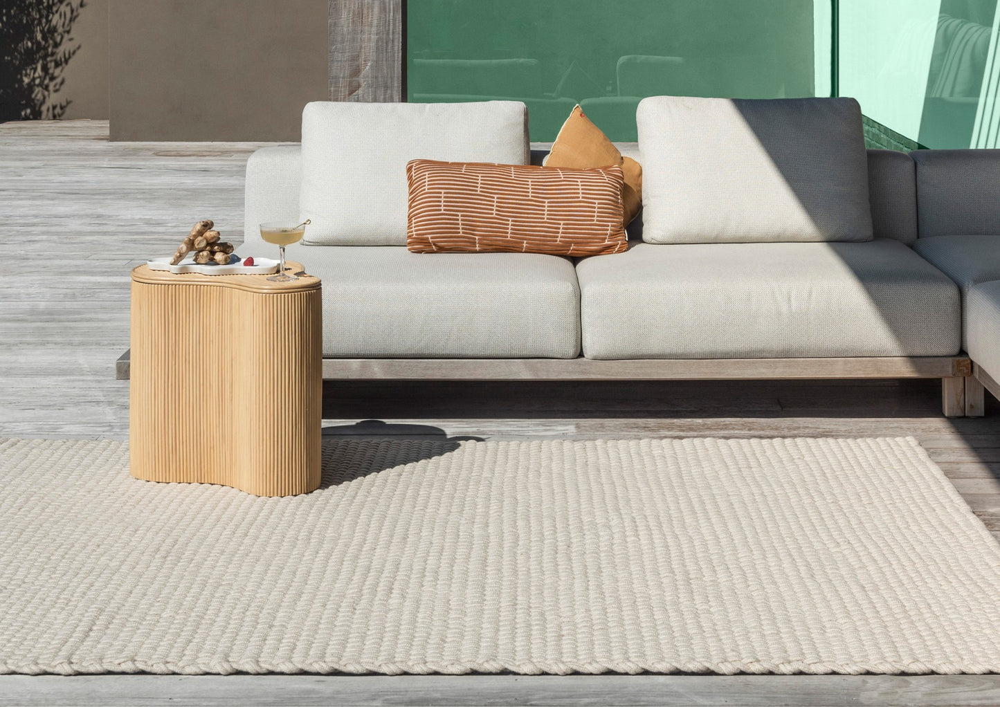 Lace White Sand Outdoor 497009