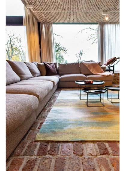 Vloerkleed Louis de Poortere Atlantic Nenuphar Bronze 9118 (outlet)