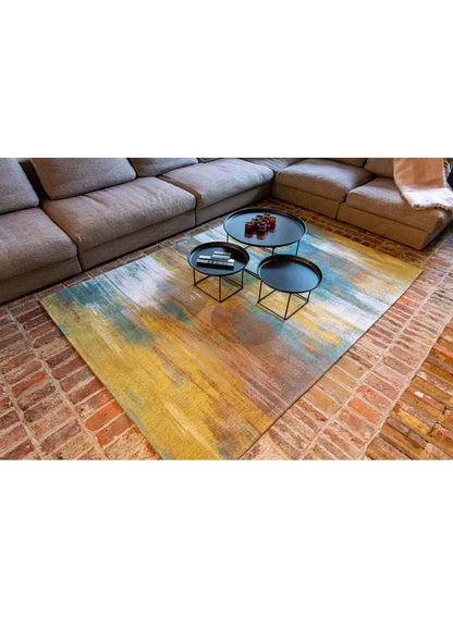 Vloerkleed Louis de Poortere Atlantic Nenuphar Bronze 9118 (outlet)