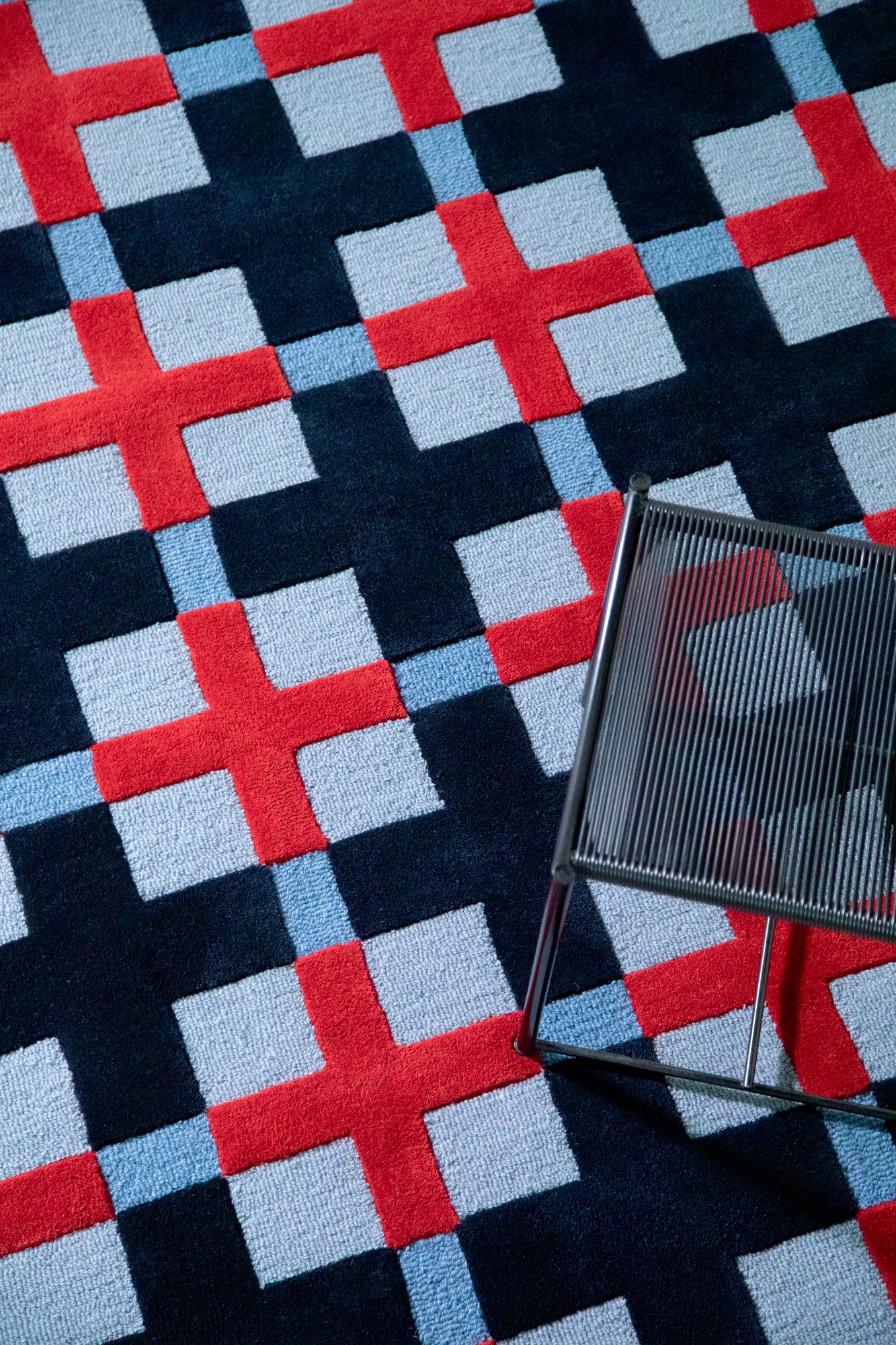 Vloerkleed Brink en Campman Decor Milano Royal Blue 097808
