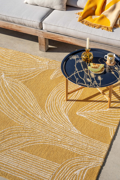 Buitenkleed Marimekko Kukat Puhkeavat Straw 434106 – sfeerfoto