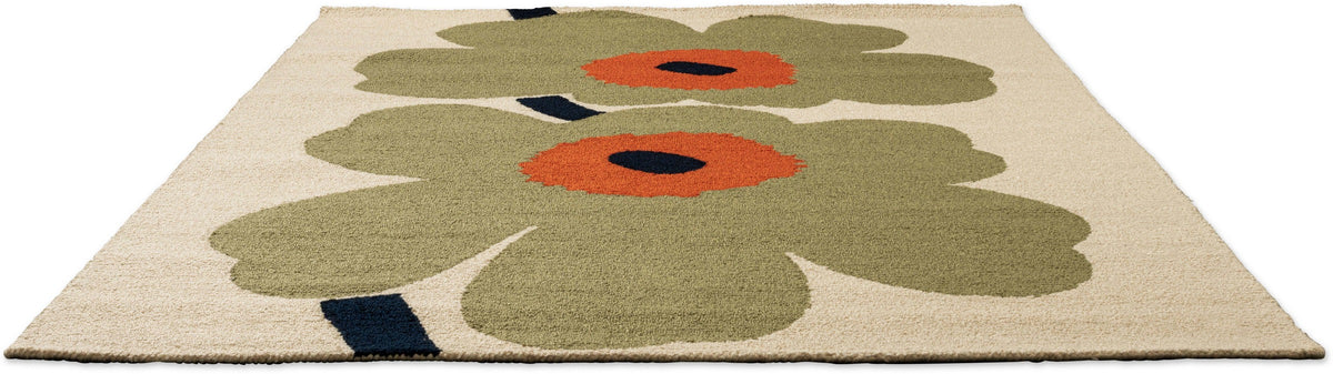 Buitenkleed Marimekko Unikko Anniversary Dusty Green 433017 – detailfoto