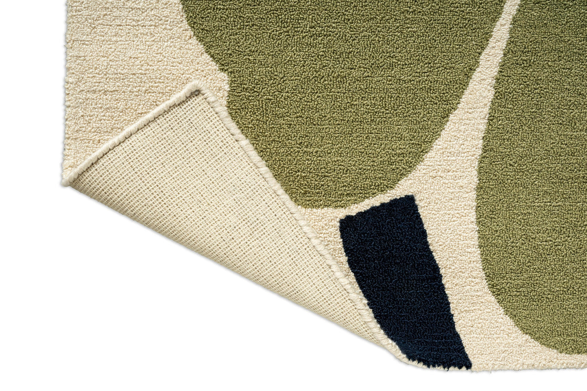 Buitenkleed Marimekko Unikko Anniversary Dusty Green 433017 – detailfoto