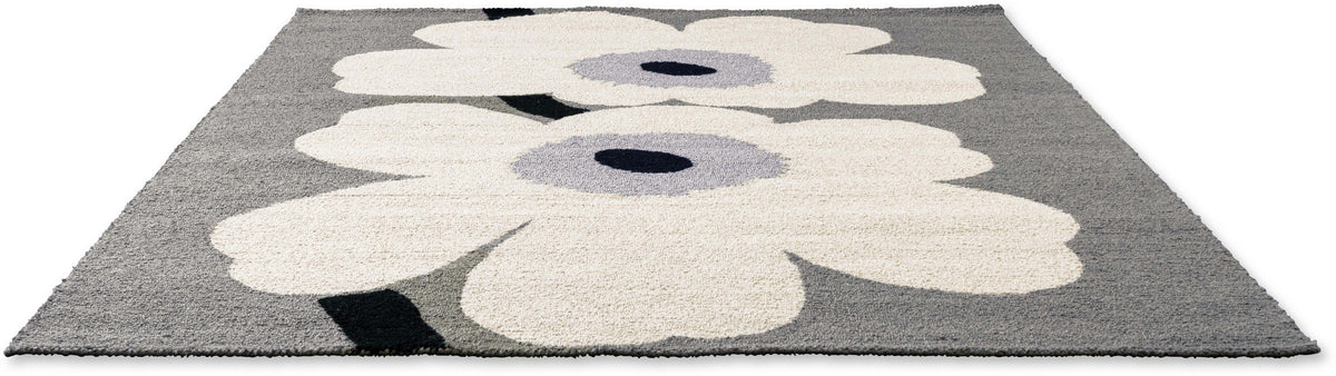 Buitenkleed Marimekko Unikko Anniversary Grey 433004 – detailfoto