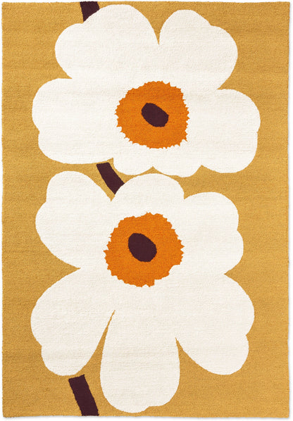 Buitenkleed Marimekko Unikko Anniversary Honey 433001 – bovenaanzicht