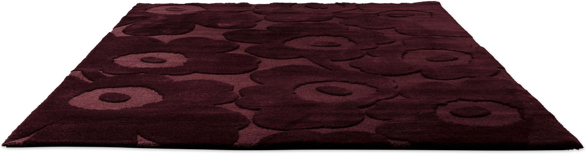 Vloerkleed Marimekko Unikko Burgundy 132200 – detailfoto