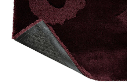 Vloerkleed Marimekko Unikko Burgundy 132200 – detailfoto