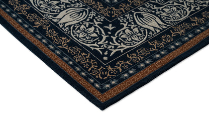 Vloerkleed Morris & Co Borage Blue 131008 – detailfoto