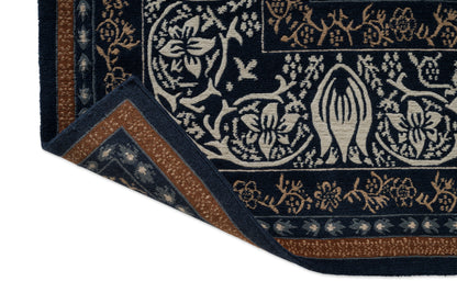 Vloerkleed Morris & Co Borage Blue 131008 – detailfoto