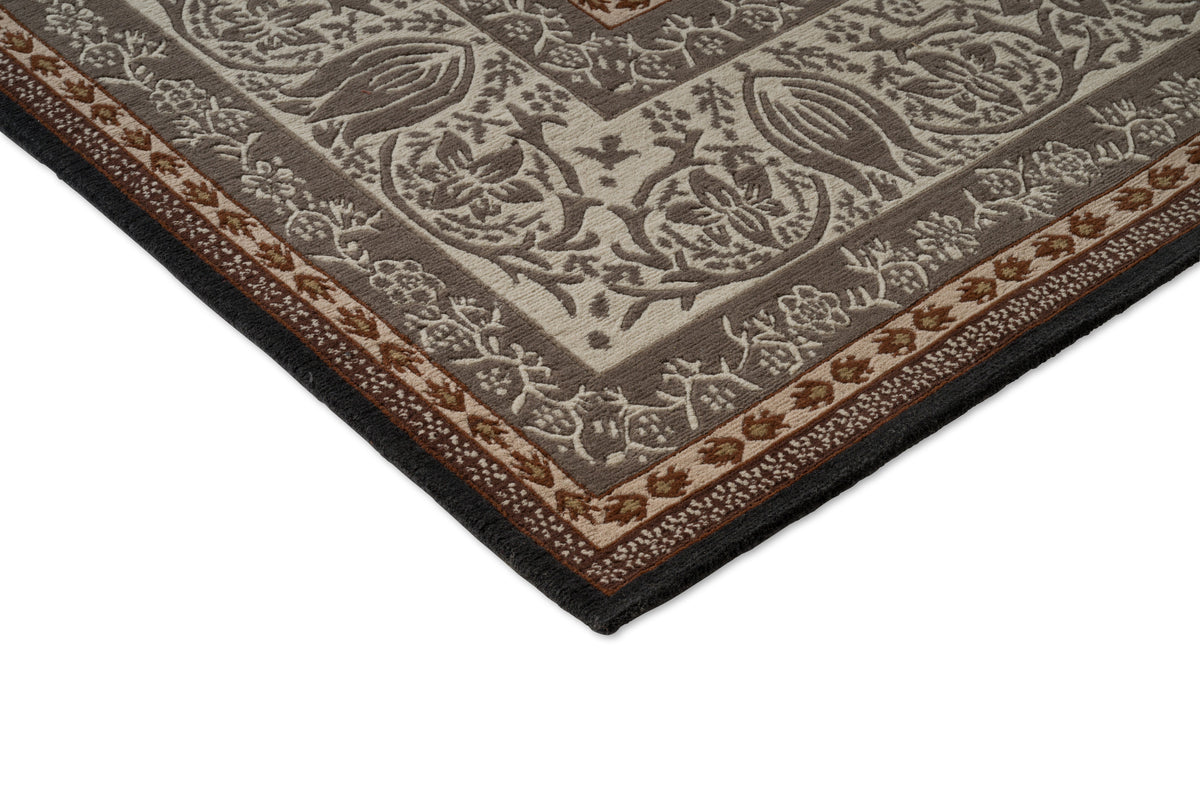 Vloerkleed Morris & Co Borage Grey 131004 – detailfoto