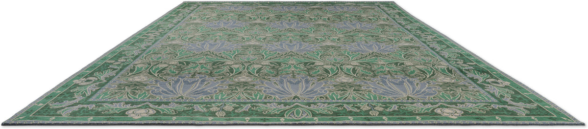 Vloerkleed Morris & Co Helena Mineral 131107 – detailfoto
