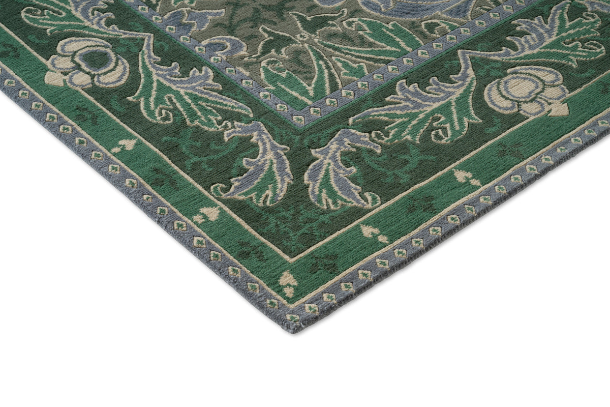 Vloerkleed Morris & Co Helena Mineral 131107 – detailfoto