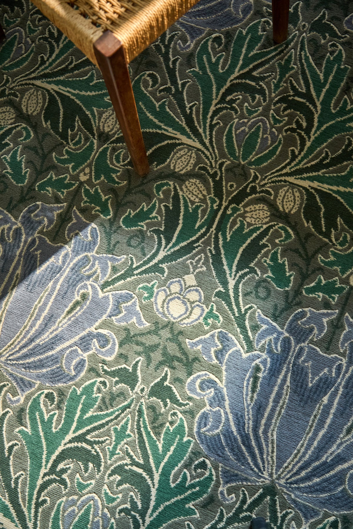 Vloerkleed Morris & Co Helena Mineral 131107 – sfeerfoto