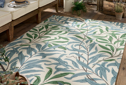 Buitenkleed Morris & Co Willow Boughs Leafy Arbour 428607 – sfeerfoto