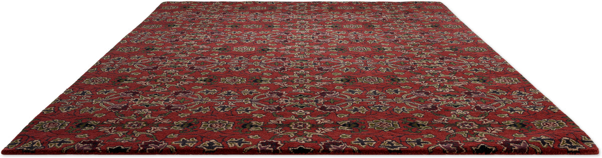 Vloerkleed Morris & Co Persian Scroll Plum 130603 – detailfoto
