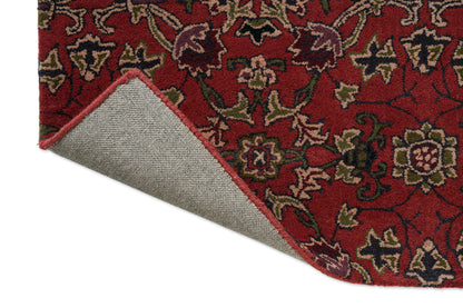 Vloerkleed Morris & Co Persian Scroll Plum 130603 – detailfoto