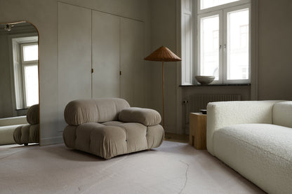 Vloerkleed Layered Nami Wool Rug Sand Melange