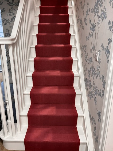 Traploper Off the Loom Morden Raspberry