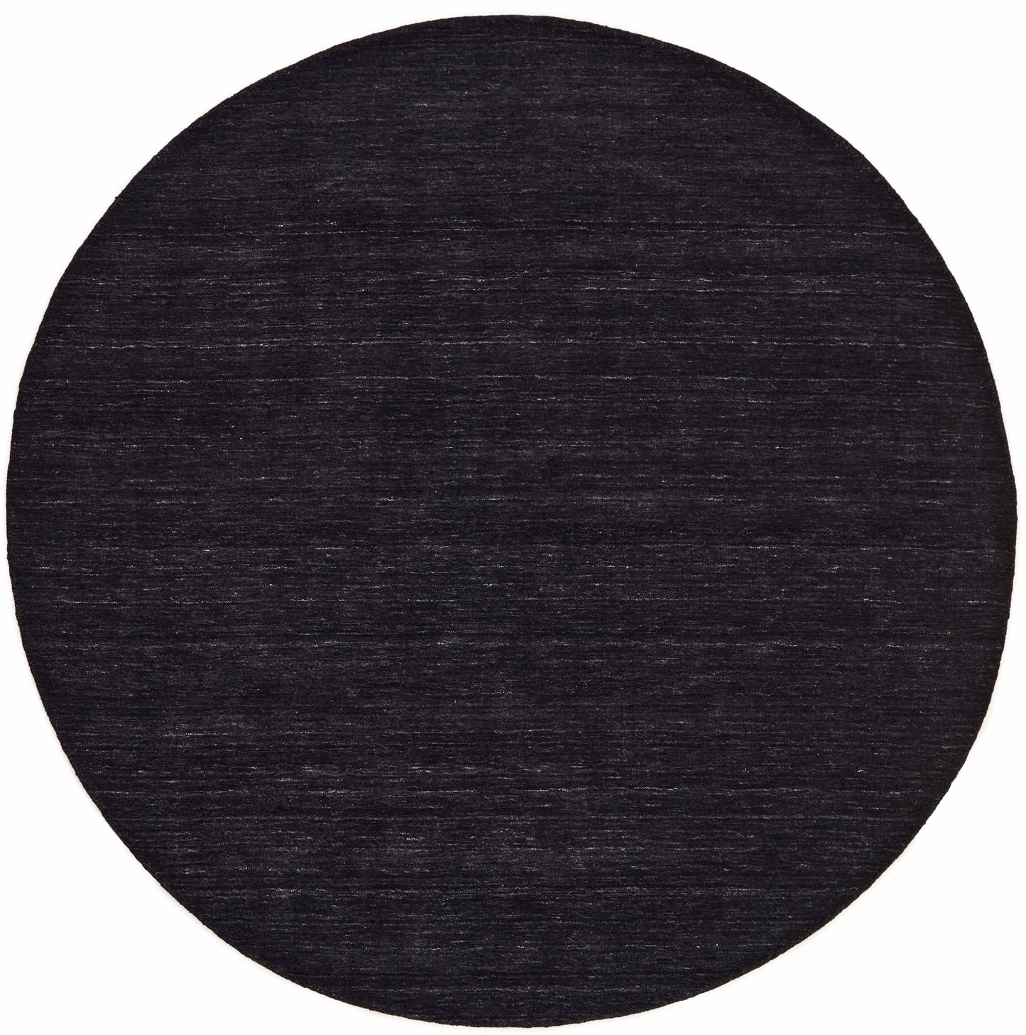 Vloerkleed MOMO Rugs Panorama Uni Rond Black