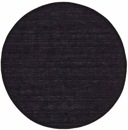 Vloerkleed MOMO Rugs Panorama Uni Rond Black