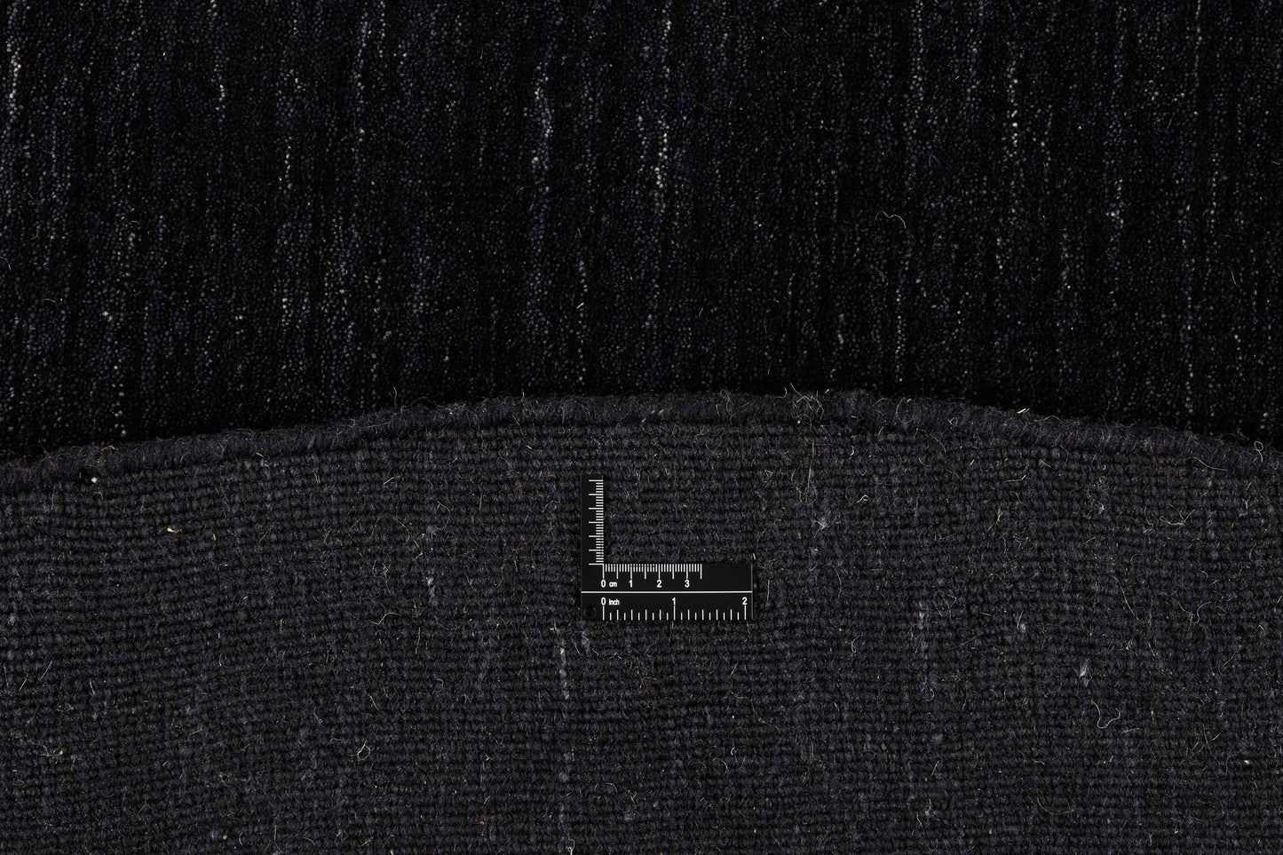 Vloerkleed MOMO Rugs Panorama Uni Rond Black
