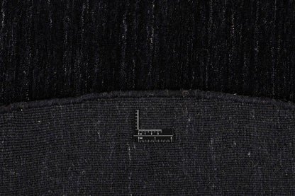 Vloerkleed MOMO Rugs Panorama Uni Rond Black