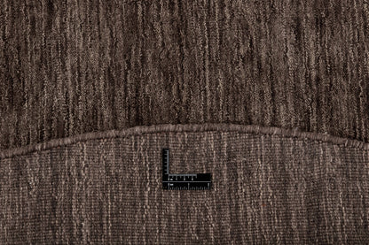 Vloerkleed MOMO Rugs Panorama Uni Rond Dark Brown